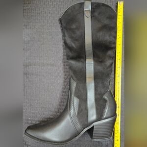 Men's Black Leather Boots